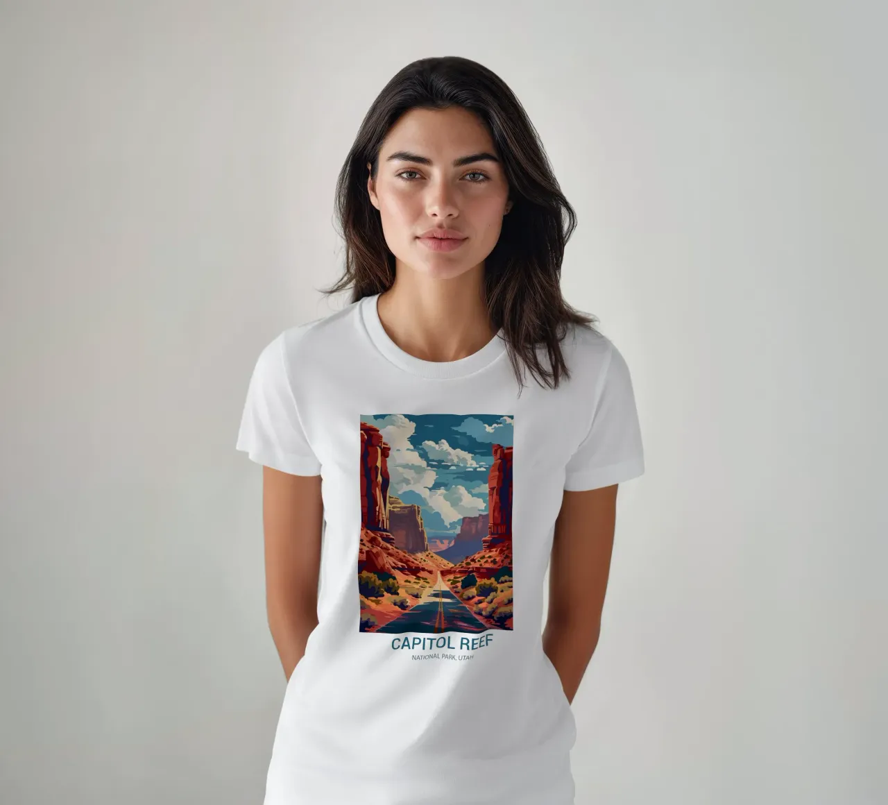 Parco nazionale di Capitol Reef, Utah t-shirt da Wanderlust Vibes