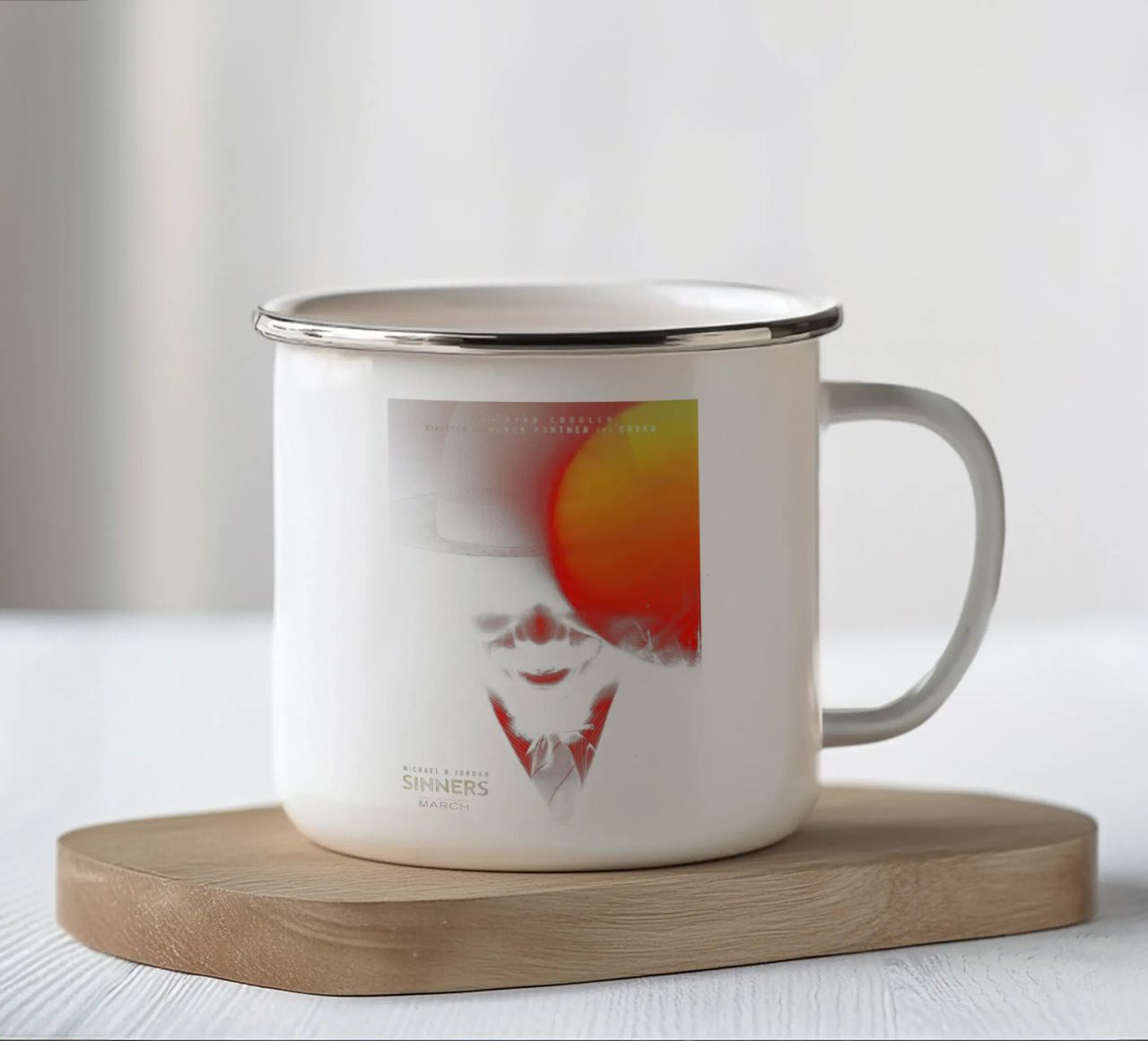 I peccatori sorridono tazza in smalto da Junkie Movie 2