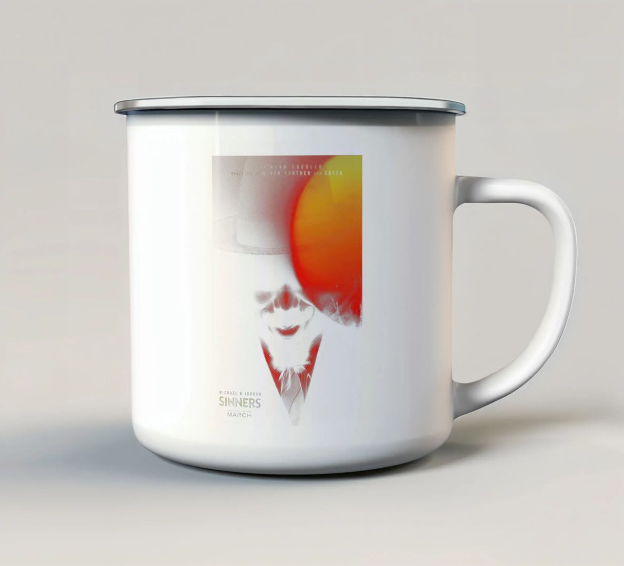 I peccatori sorridono tazza in smalto da Junkie Movie 2