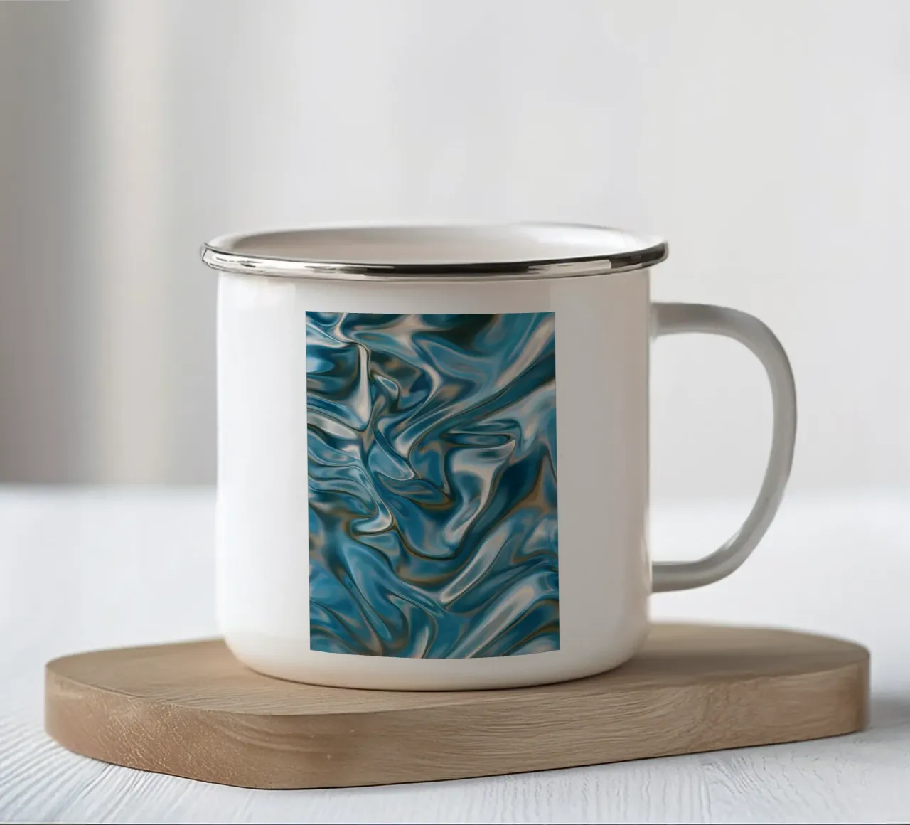 Lega liquida tazza in smalto da SMPLE