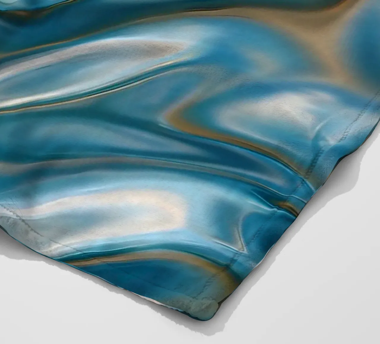 Liquid Alloy fleece blanket by SMPLE