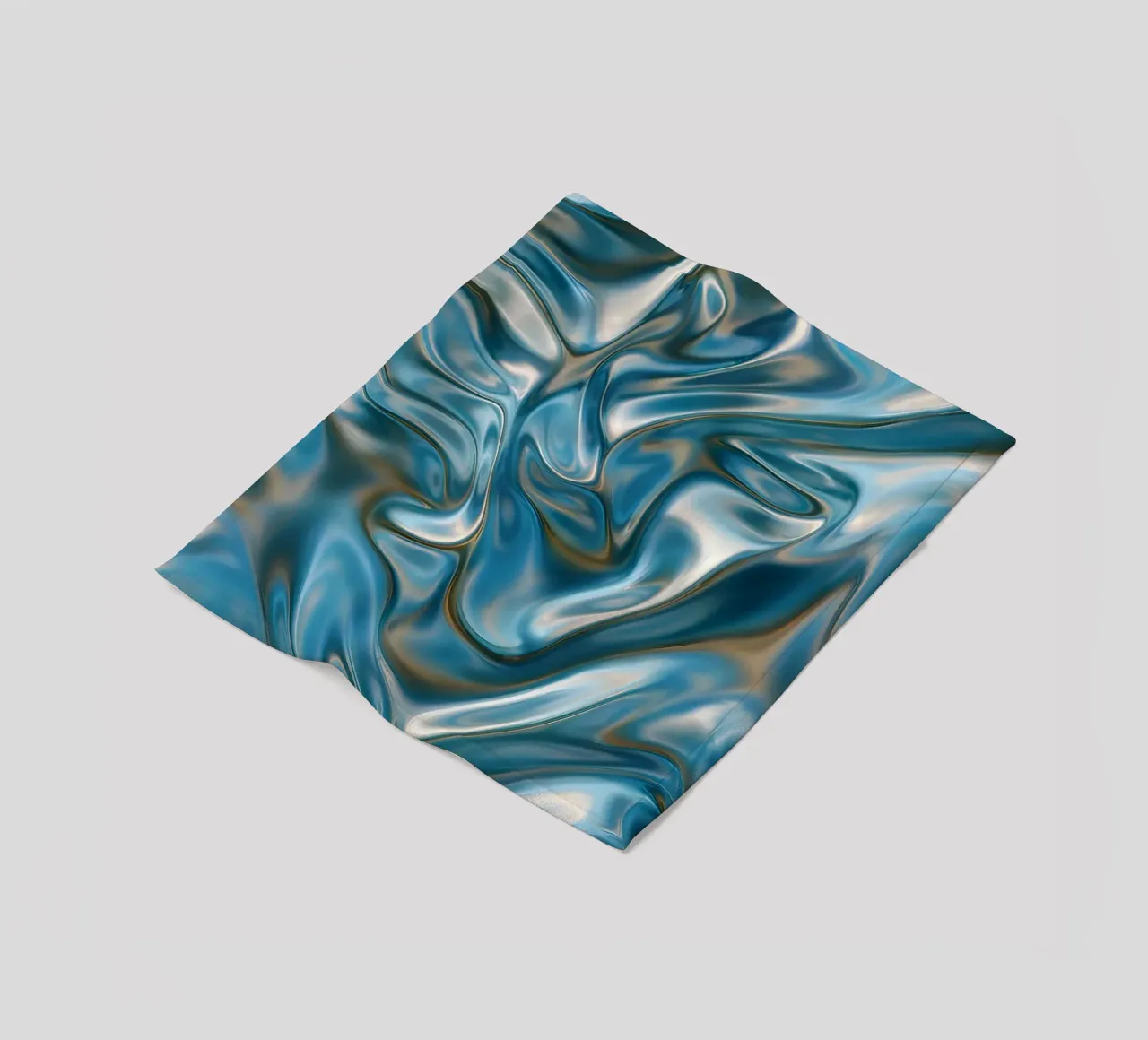Liquid Alloy fleece blanket by SMPLE