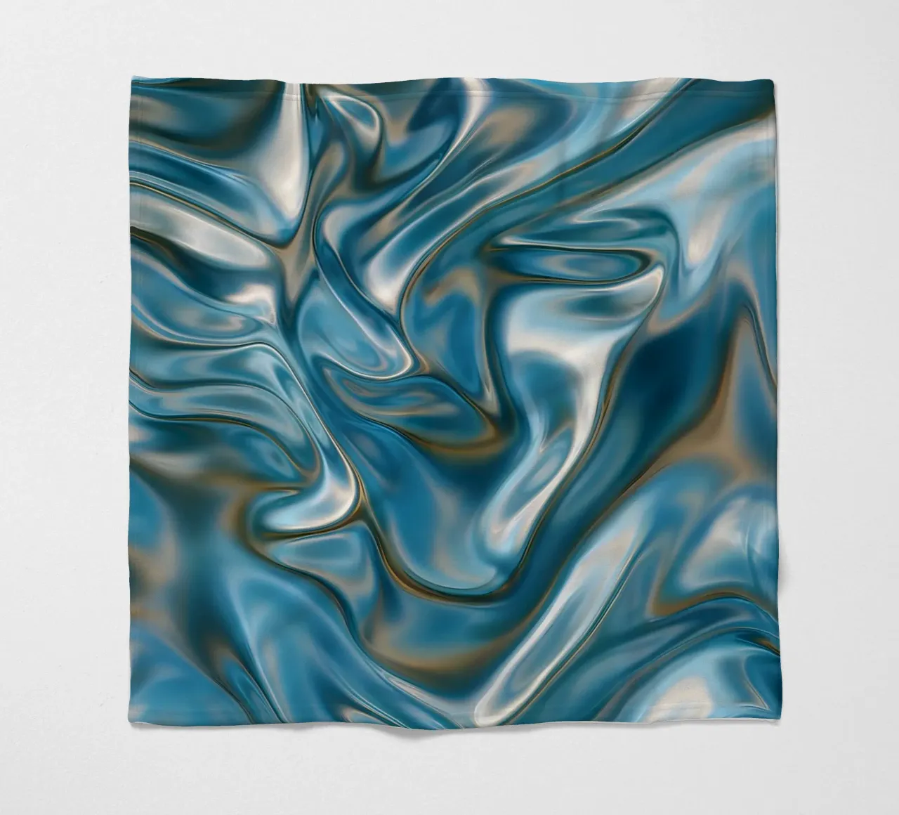 Liquid Alloy fleece blanket by SMPLE