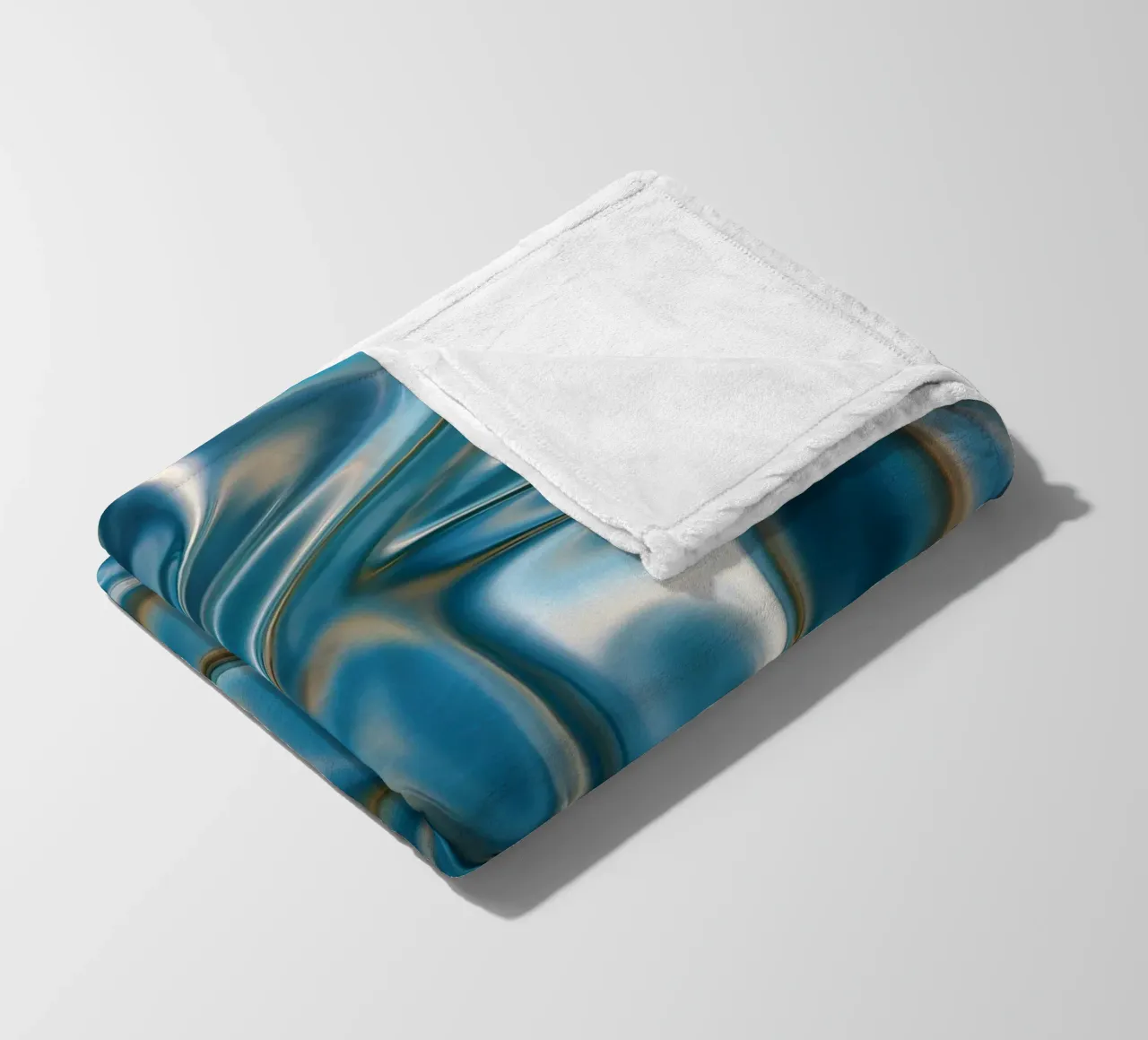 Liquid Alloy fleece blanket by SMPLE
