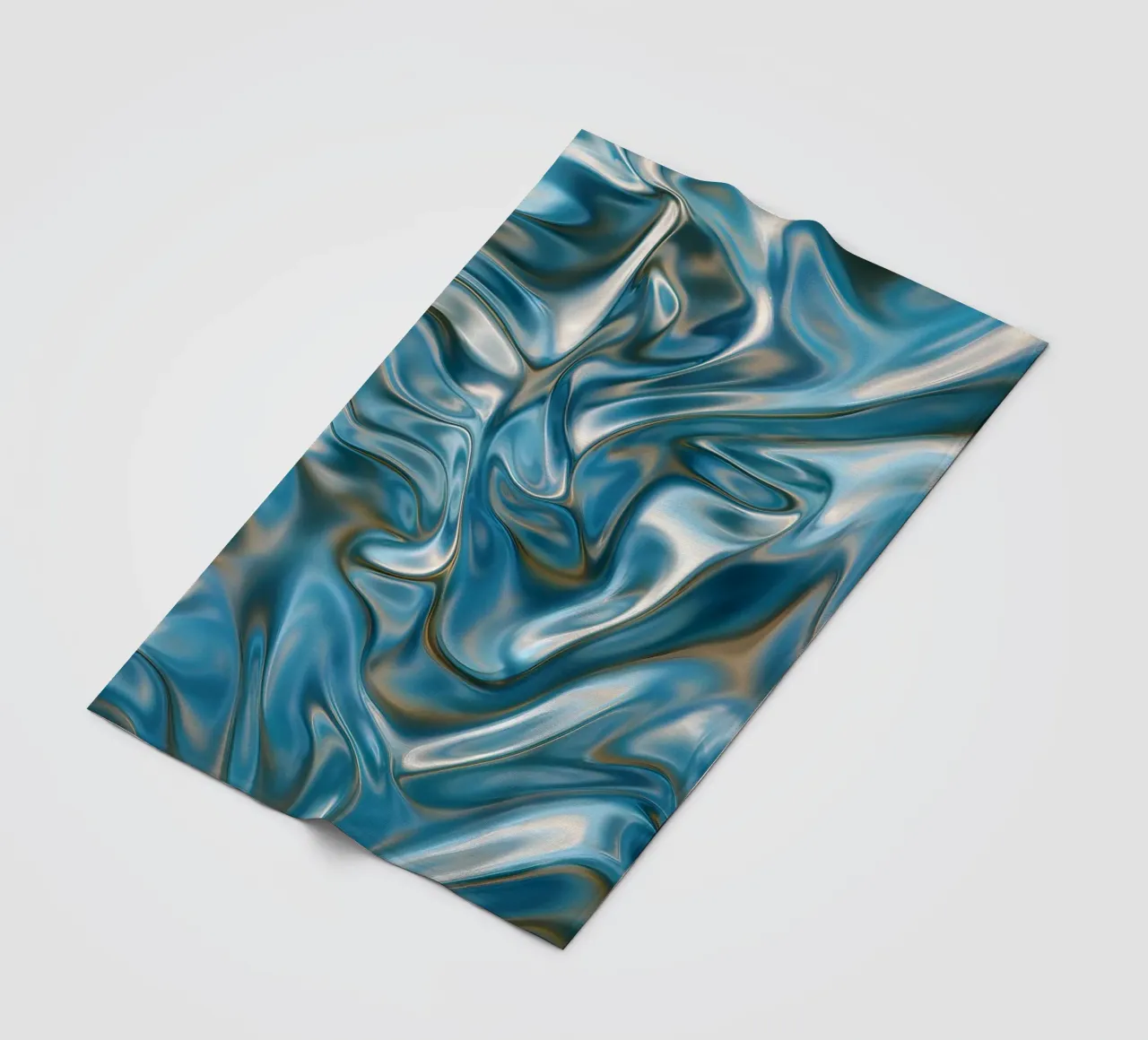Liquid Alloy fleece blanket by SMPLE