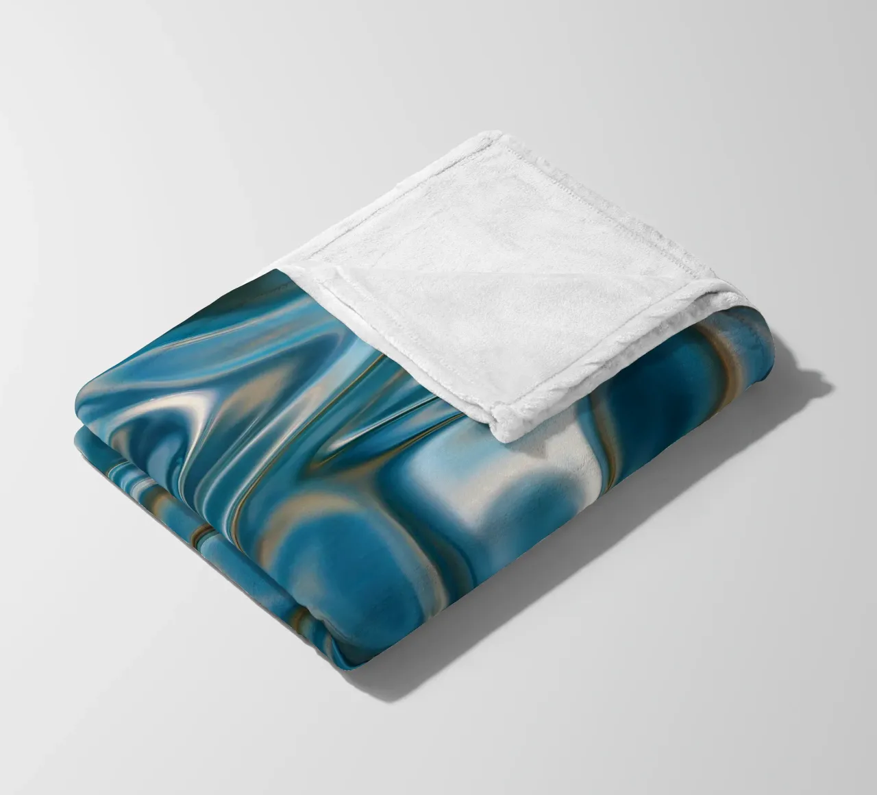Liquid Alloy fleece blanket by SMPLE
