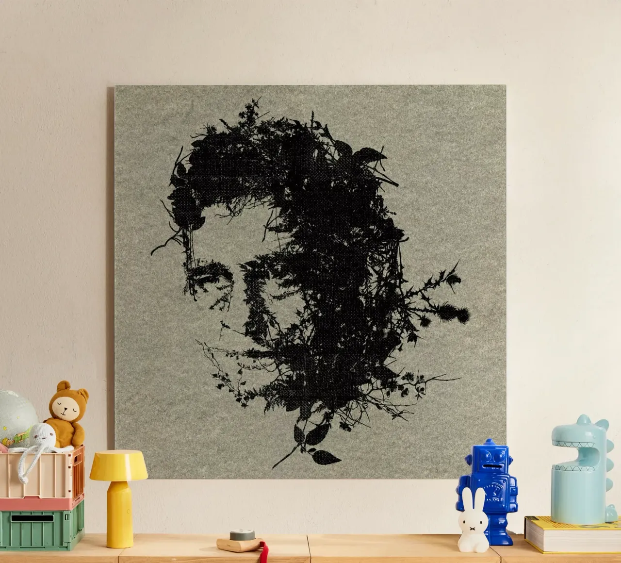 Johnny Cash plexiglass da Carlos Quitério