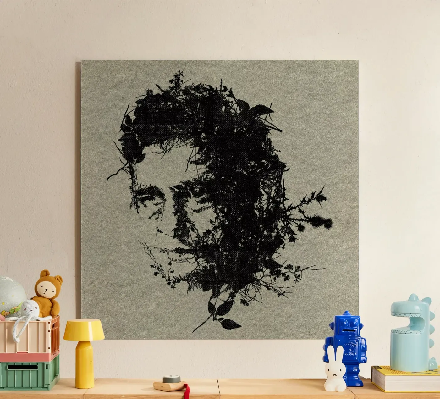 Johnny Cash plexiglass da Carlos Quitério