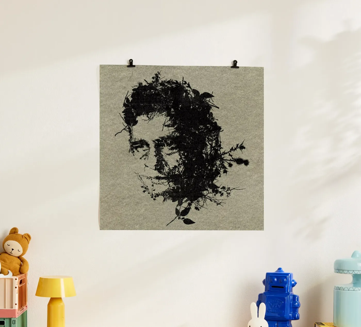 Johnny Cash poster da Carlos Quitério