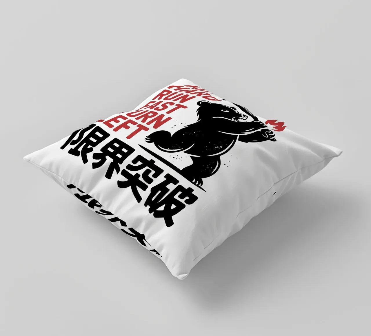 Orso giapponese da baseball - Limit Break Kanji Bat Swing cuscino da GameDay Studio