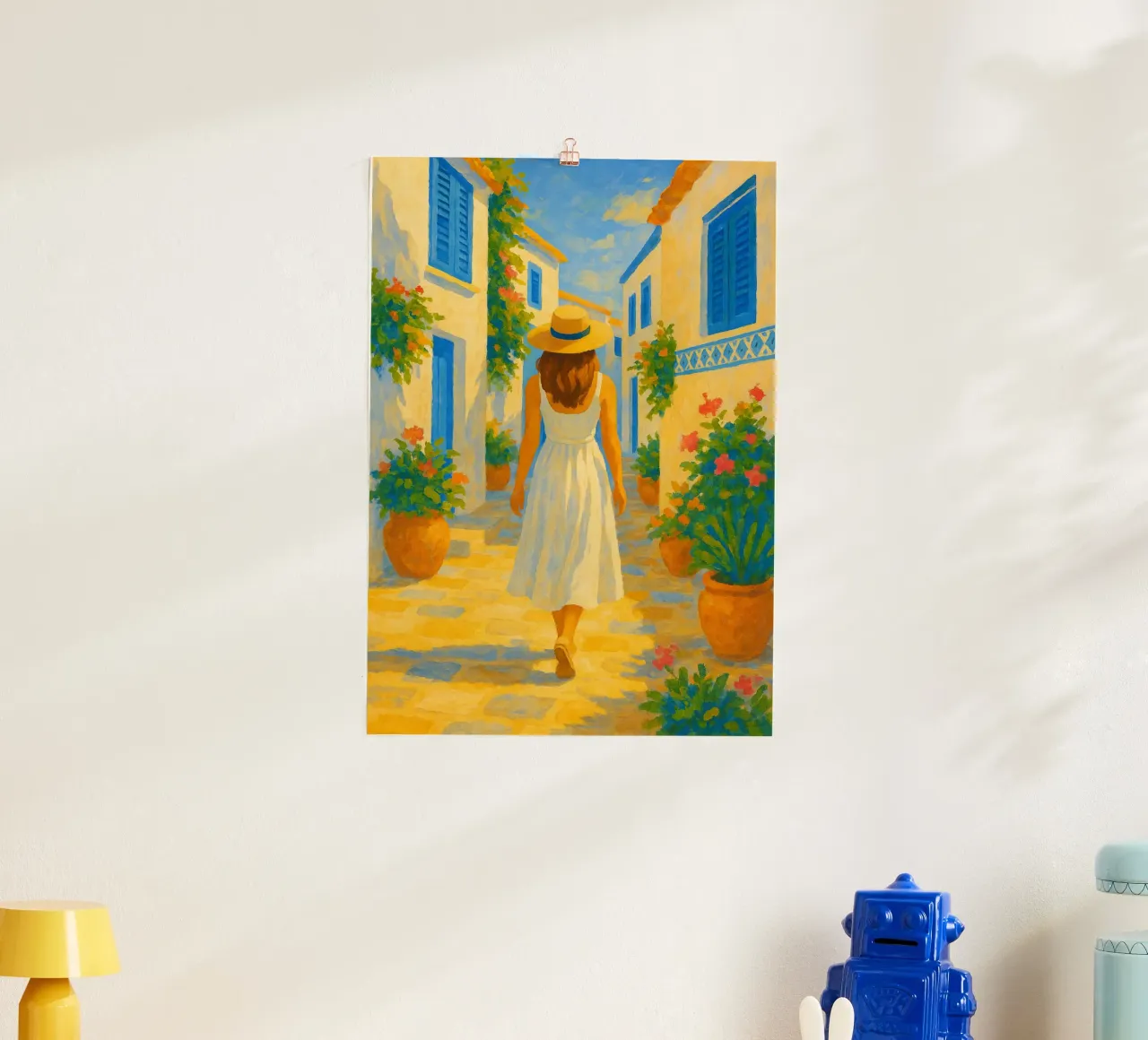 Walk through the Old Town poster da Mosaic Dialogue