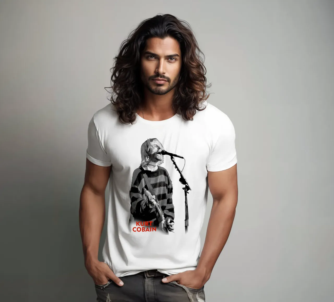 Kurt Cobain t-shirt da Theidolastore