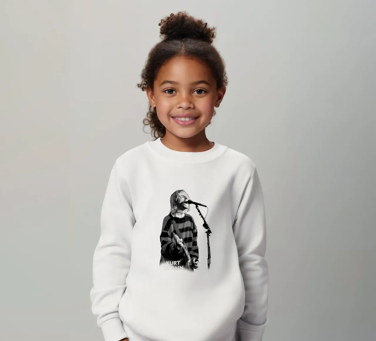 Kurt Cobain felpa bambino da Theidolastore