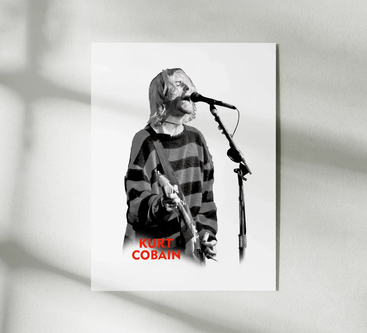 Kurt Cobain plexiglass da Theidolastore