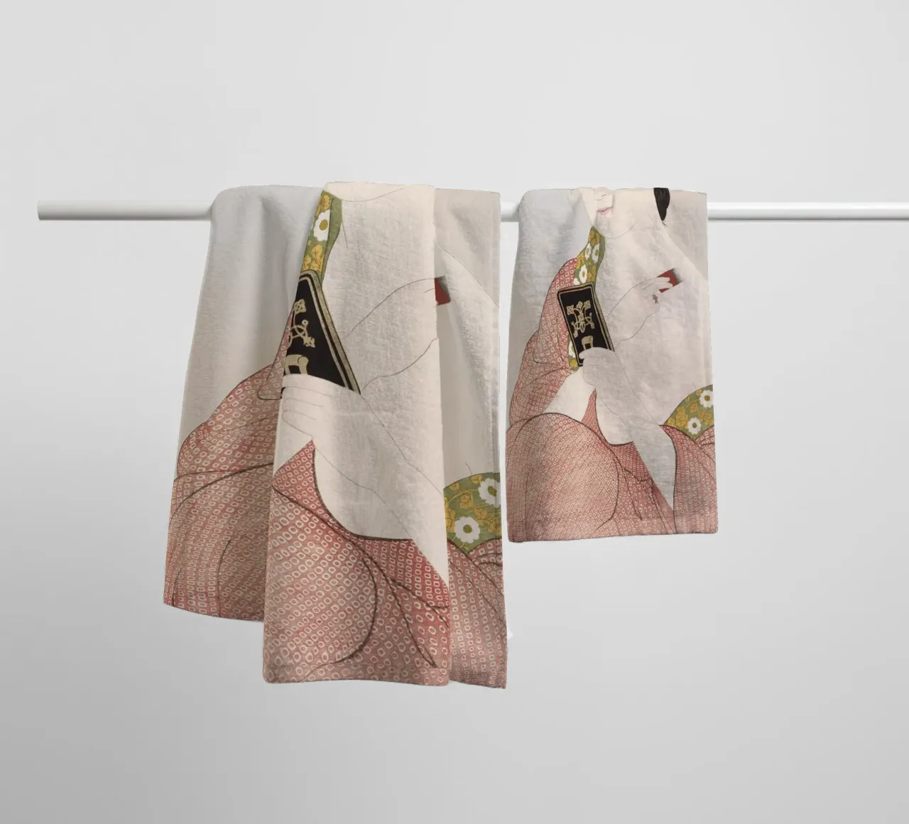 Hashiguchi Goyo - Make-up asciugamano da bagno da apoloprints