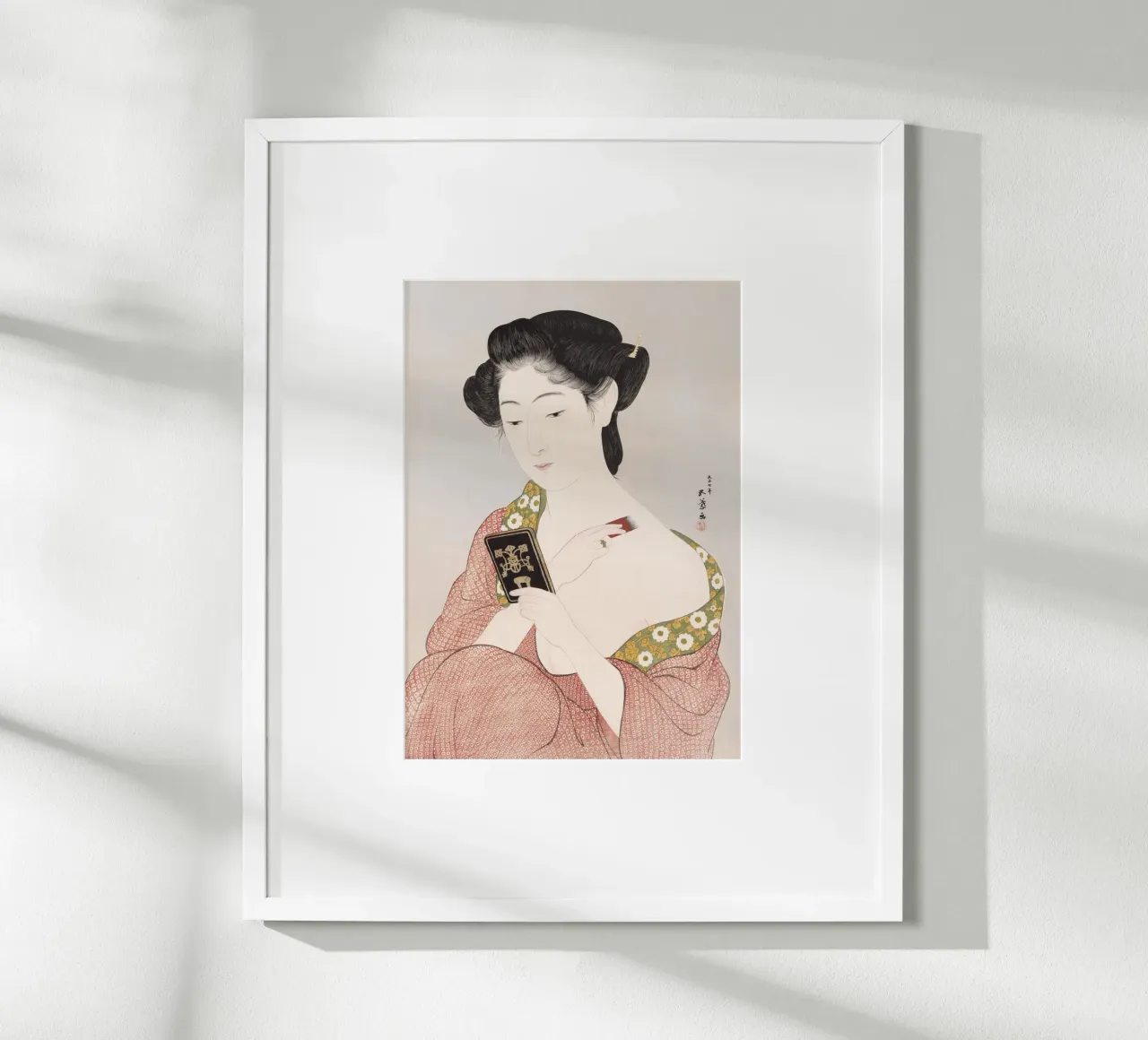 Hashiguchi Goyo - Make-up carta hahnemühle da apoloprints