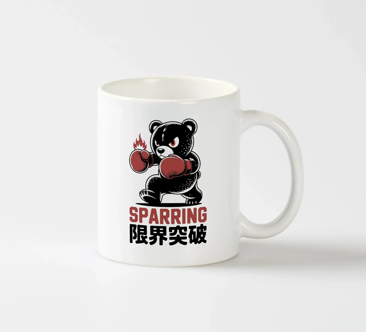 Orso da boxe giapponese - Sparring tazza in ceramica da GameDay Studio