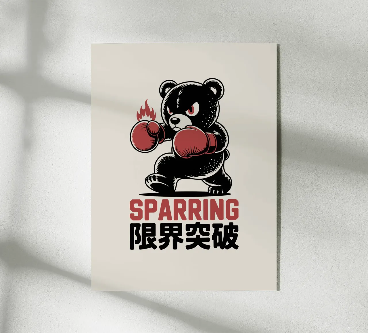 Orso da boxe giapponese - Sparring plexiglass da GameDay Studio
