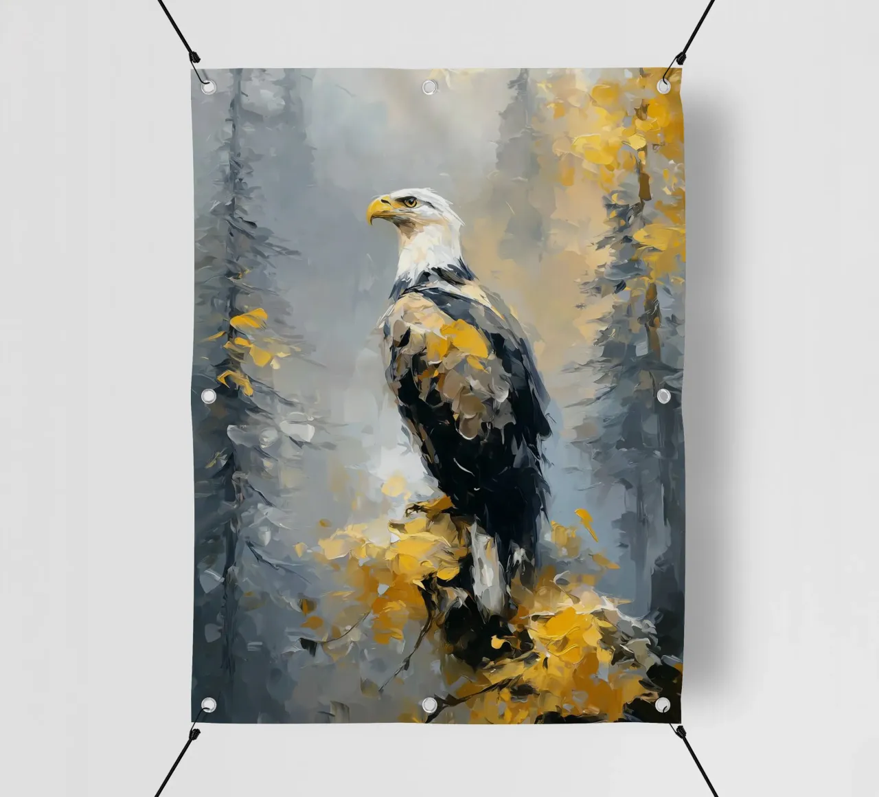 Eagle Forest Golden telo in pvc da Mateo