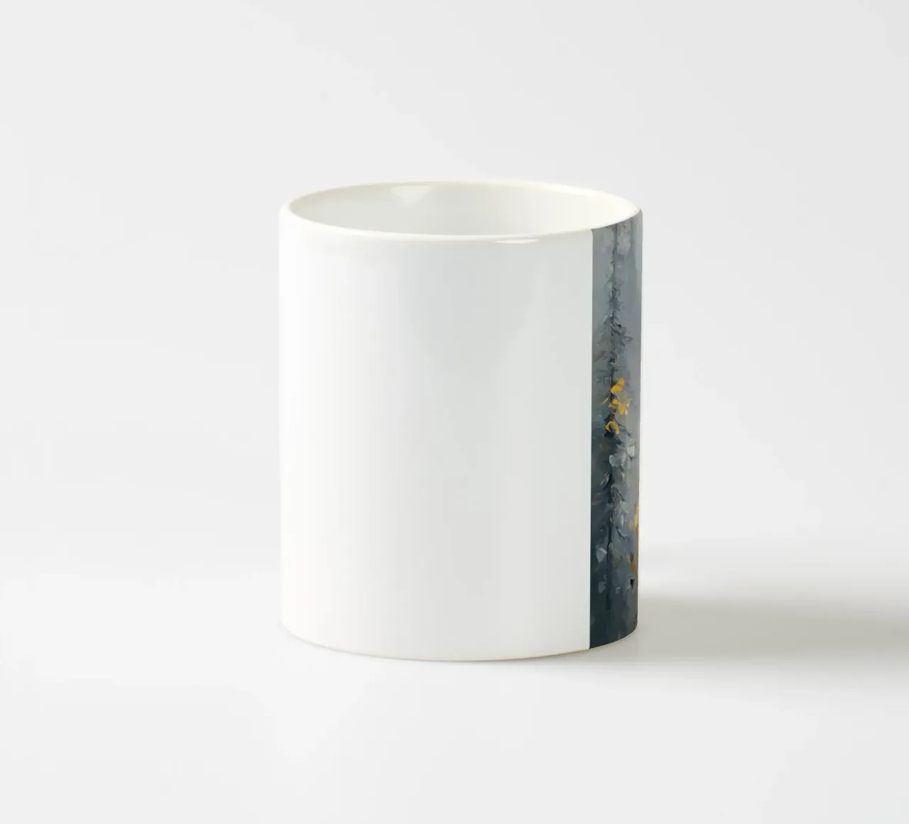 Eagle Forest Golden tazza in ceramica da Mateo