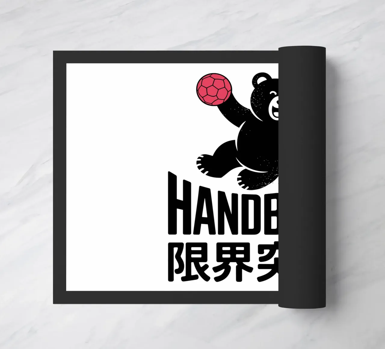 Orso giapponese di pallamano - Lancio con kanji di Limit Break zerbino da GameDay Studio