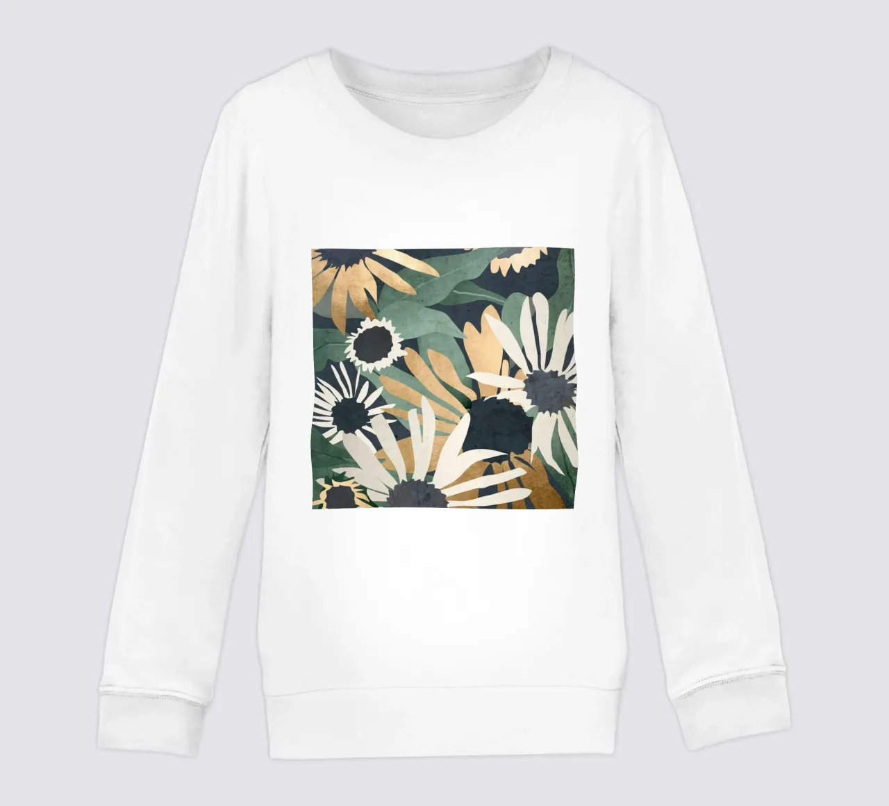 Fiori 10 felpa bambino da dada22