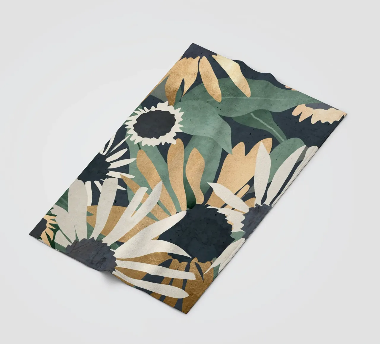 Fiori 10 coperta in pile da dada22