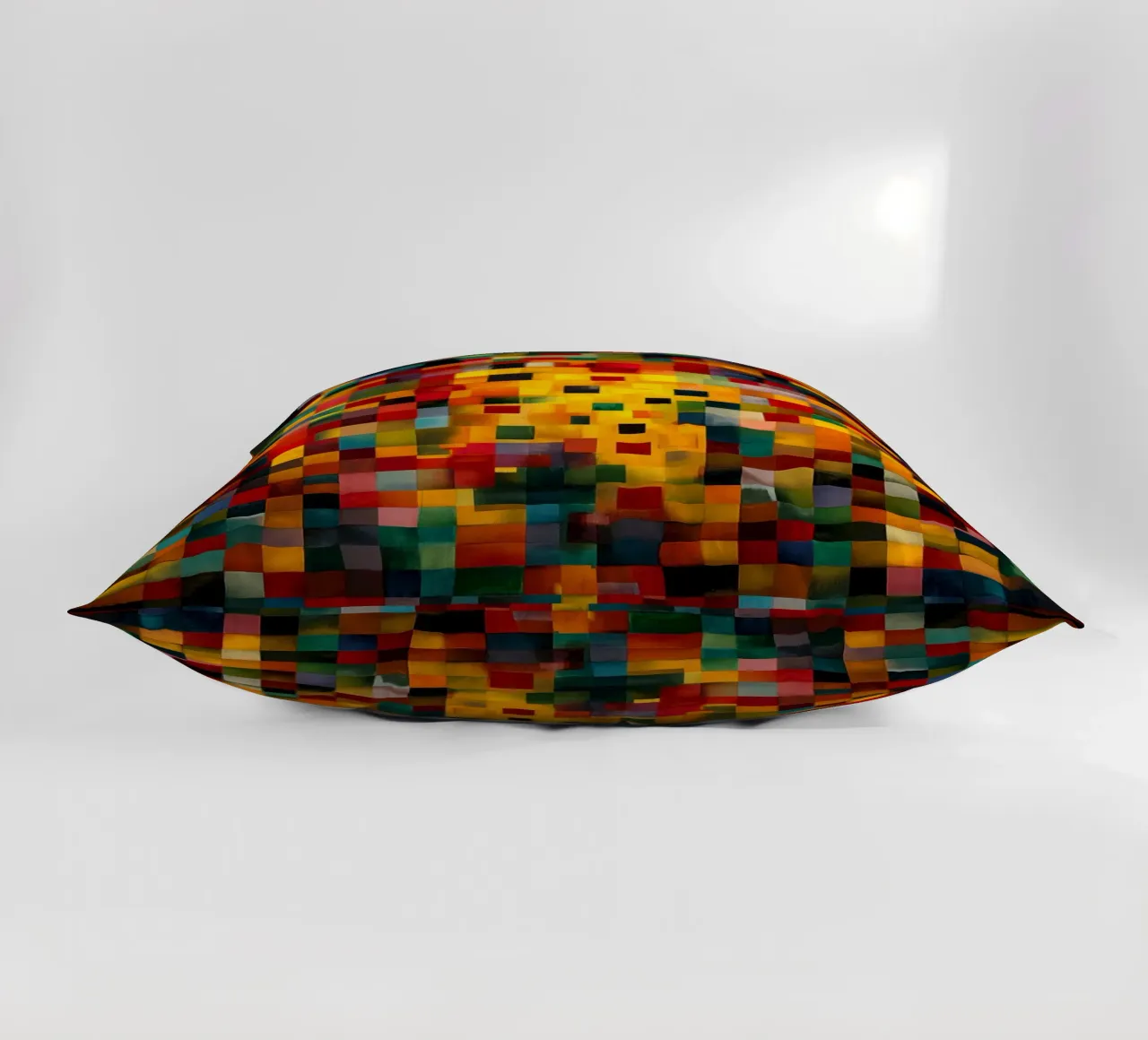 Quadratini astratti ispirati a Paul Klee cuscino da Autofocus