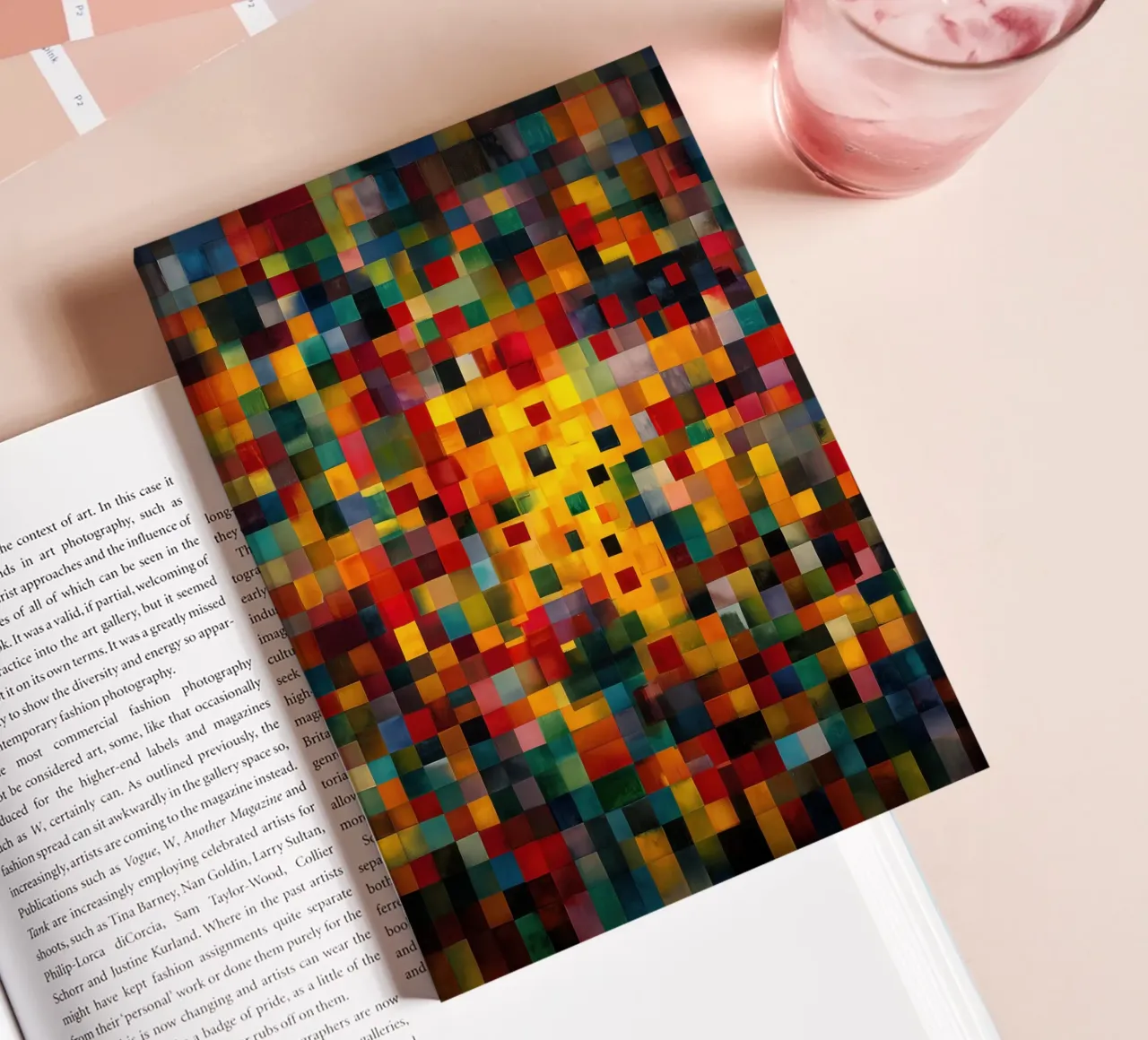 Abstract Small Squares | Inspired by Paul Klee notebook by Autofocus