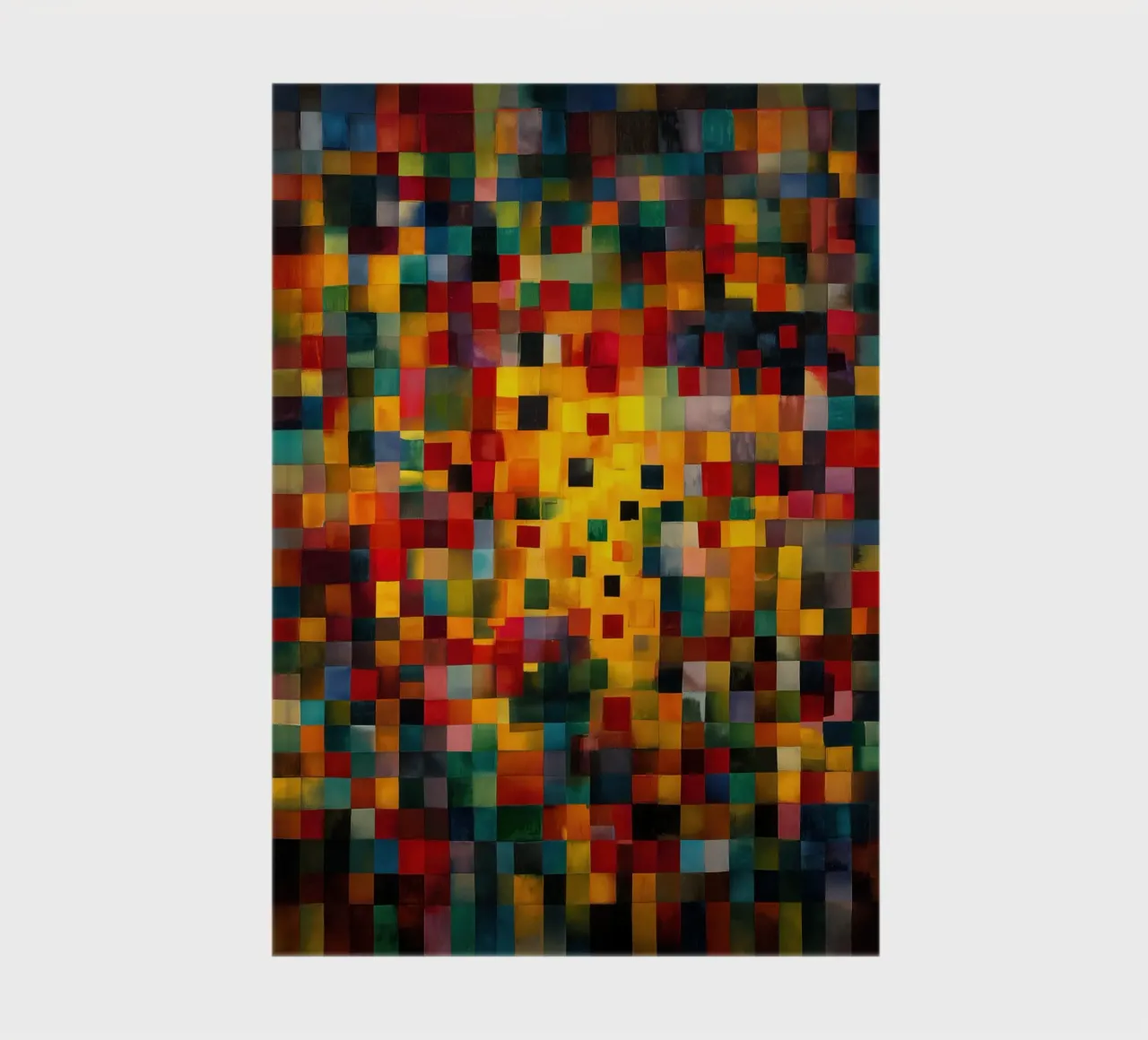 Abstract Small Squares | Inspired by Paul Klee notebook by Autofocus