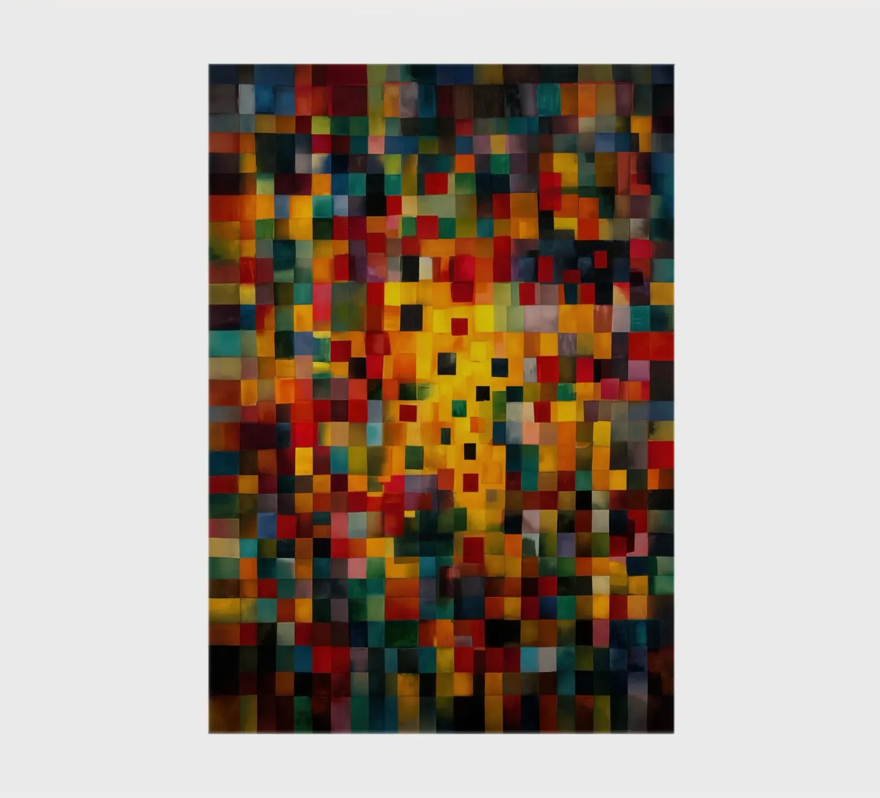 Petits carrés abstraits | Inspirés par Paul Klee carnet de notes de Autofocus