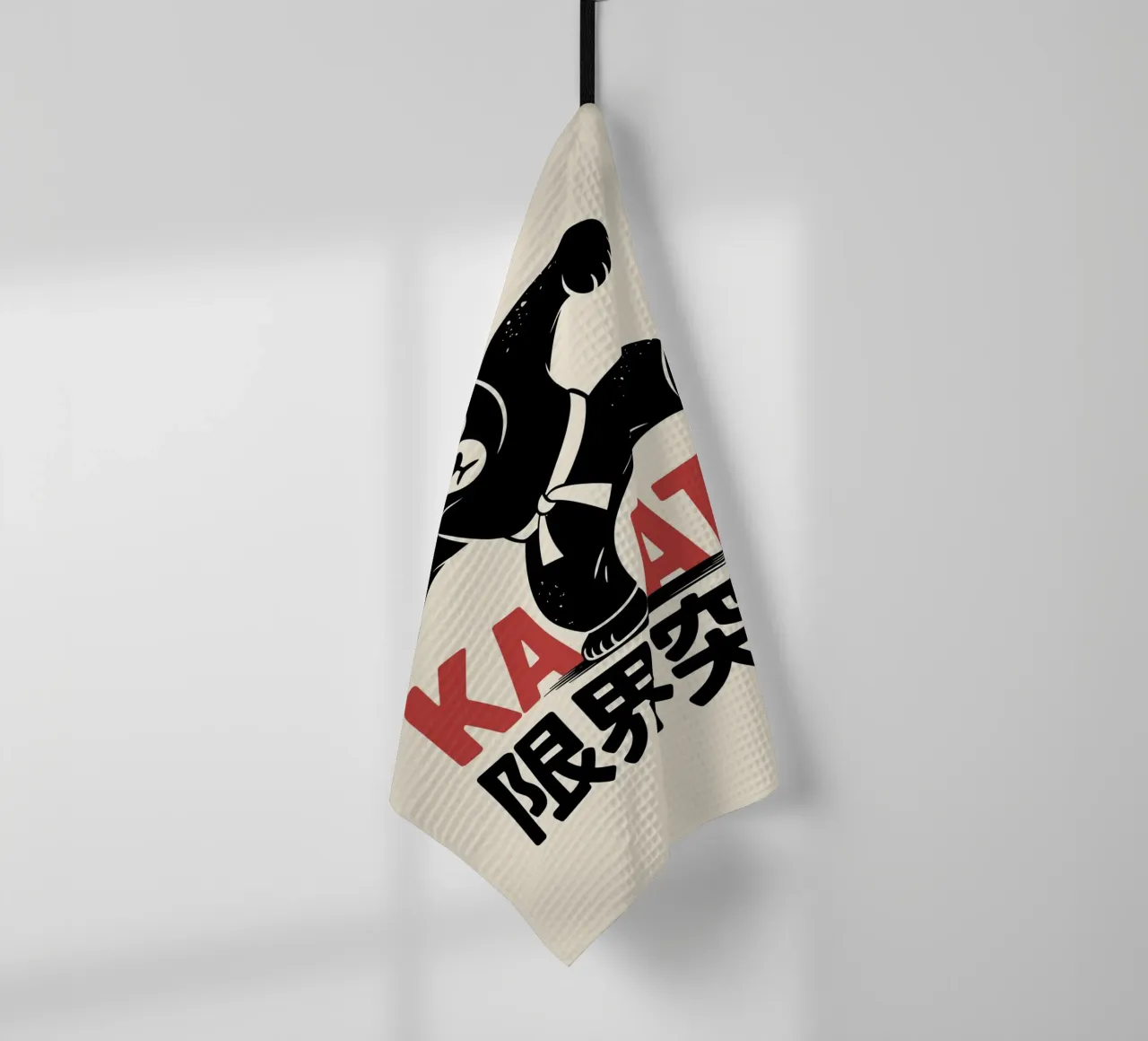 Orso giapponese di Karate - Limit Break Kanji Arti Marziali canovaccio da cucina da GameDay Studio