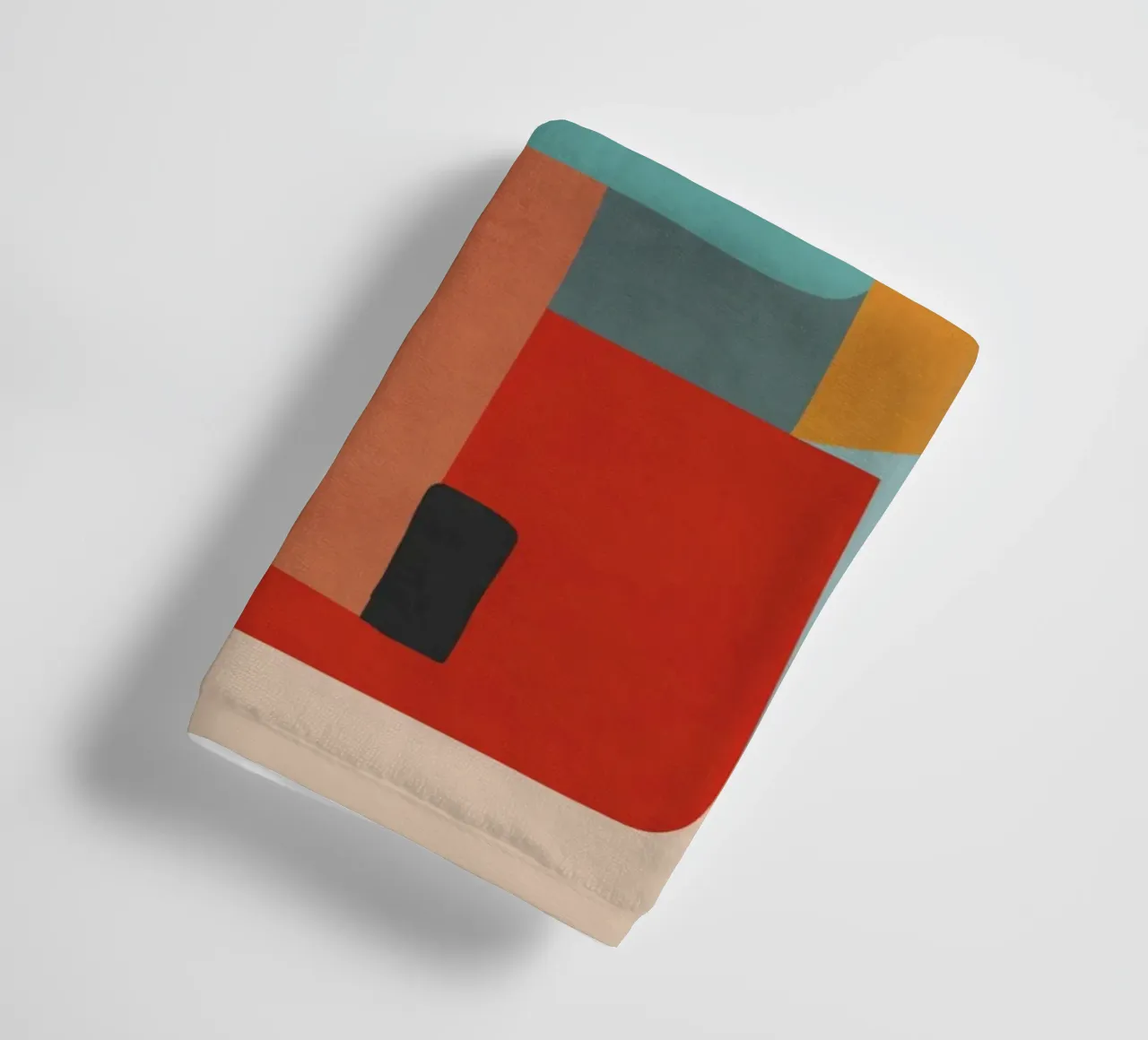 Modern Abstract Shapes towel by ThingDesign