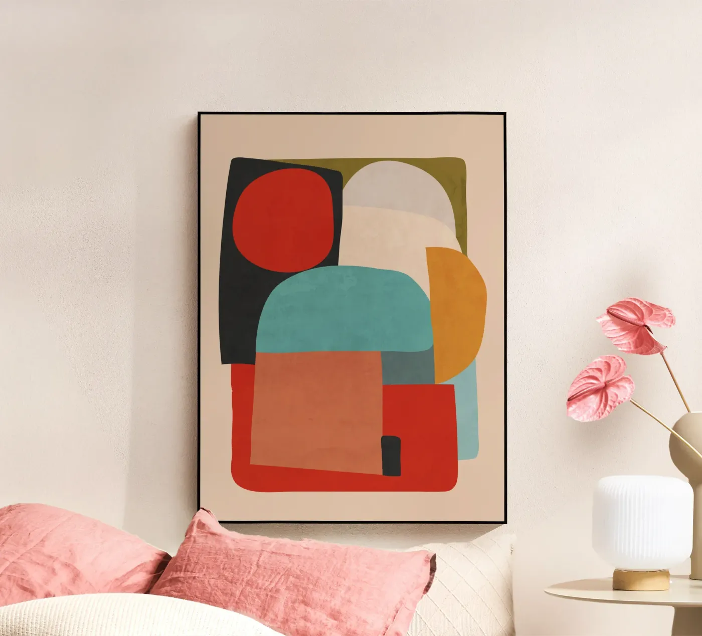 Modern Abstract Shapes acrylic glass by ThingDesign