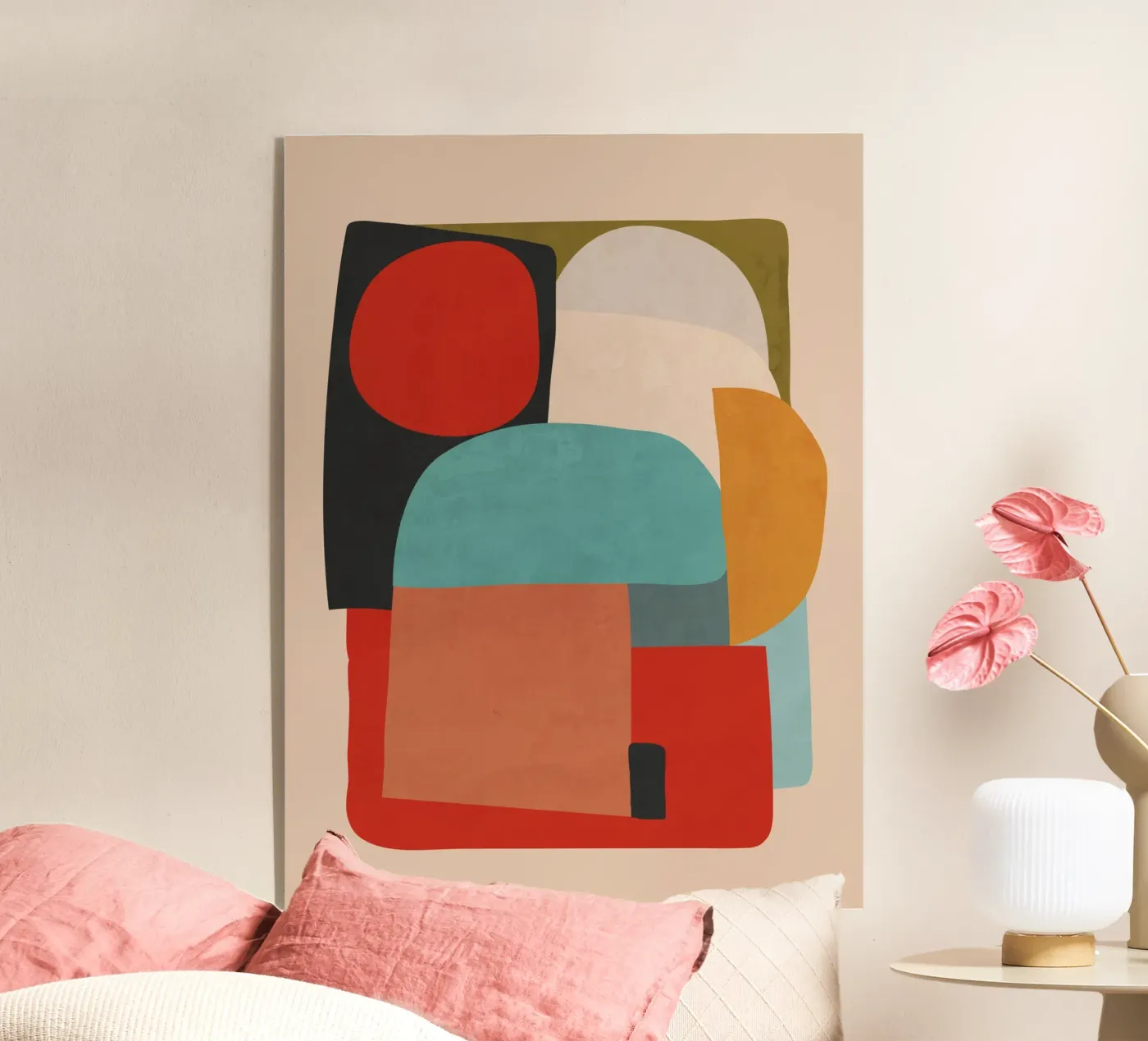 Modern Abstract Shapes acrylic glass by ThingDesign