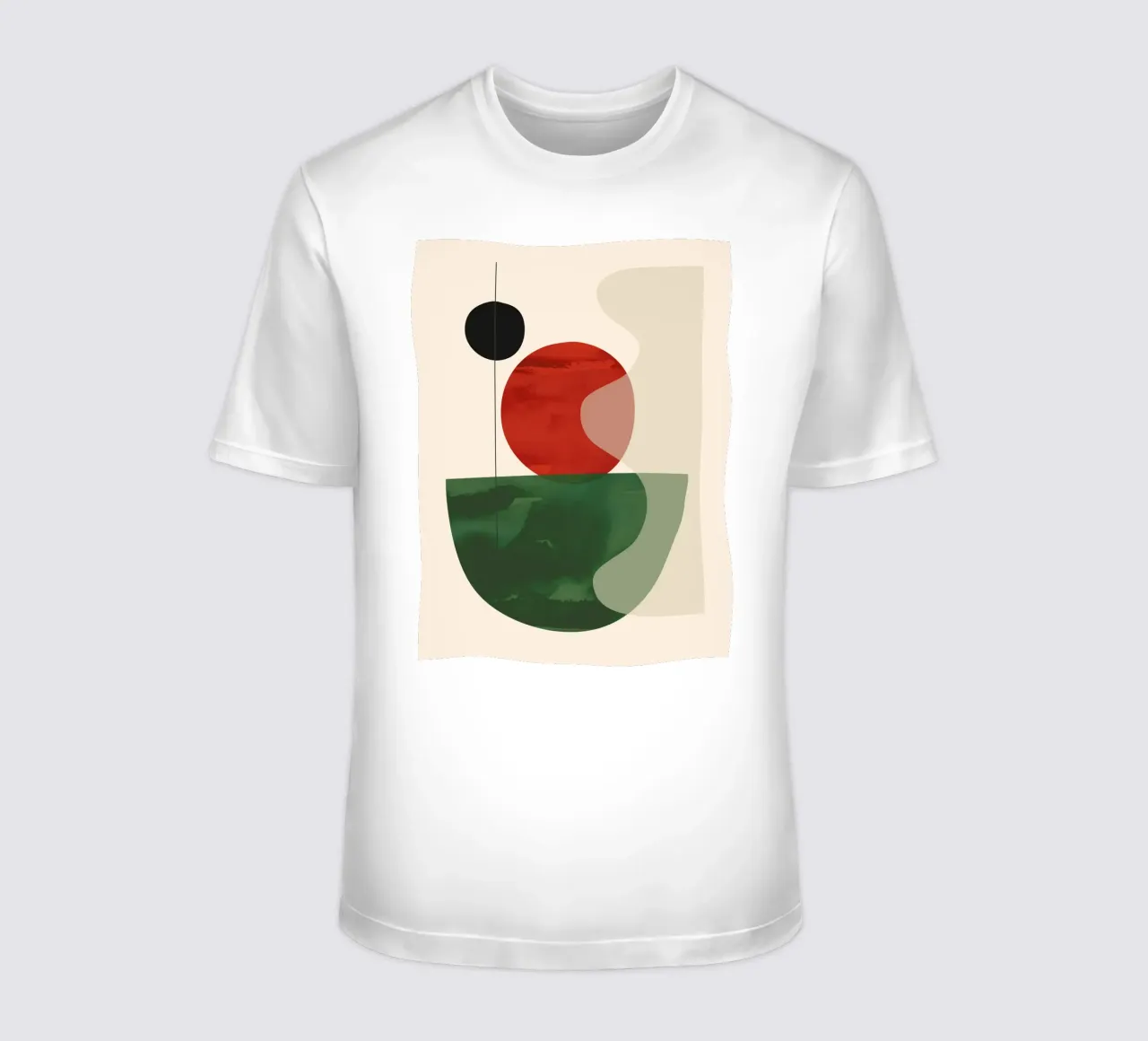 Forme astratte minimali t-shirt da ThingDesign