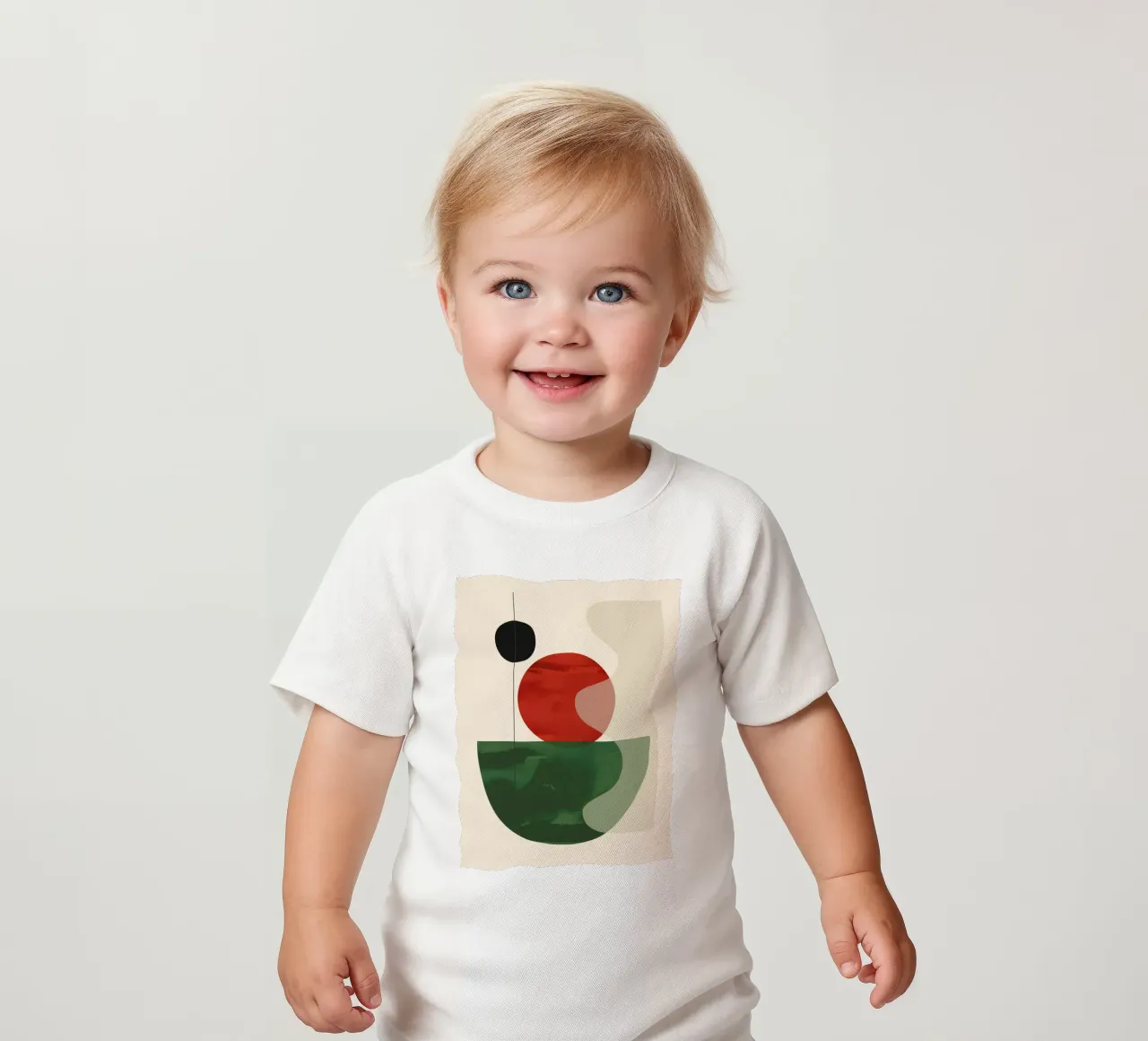 Forme astratte minimali maglietta neonato da ThingDesign