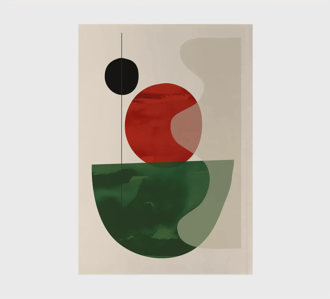 Minimal Abstract Shapes notebook by ThingDesign