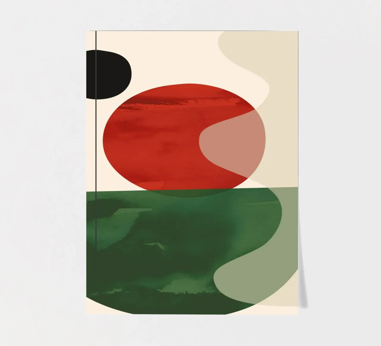 Minimal Abstract Shapes sticker sheet by ThingDesign