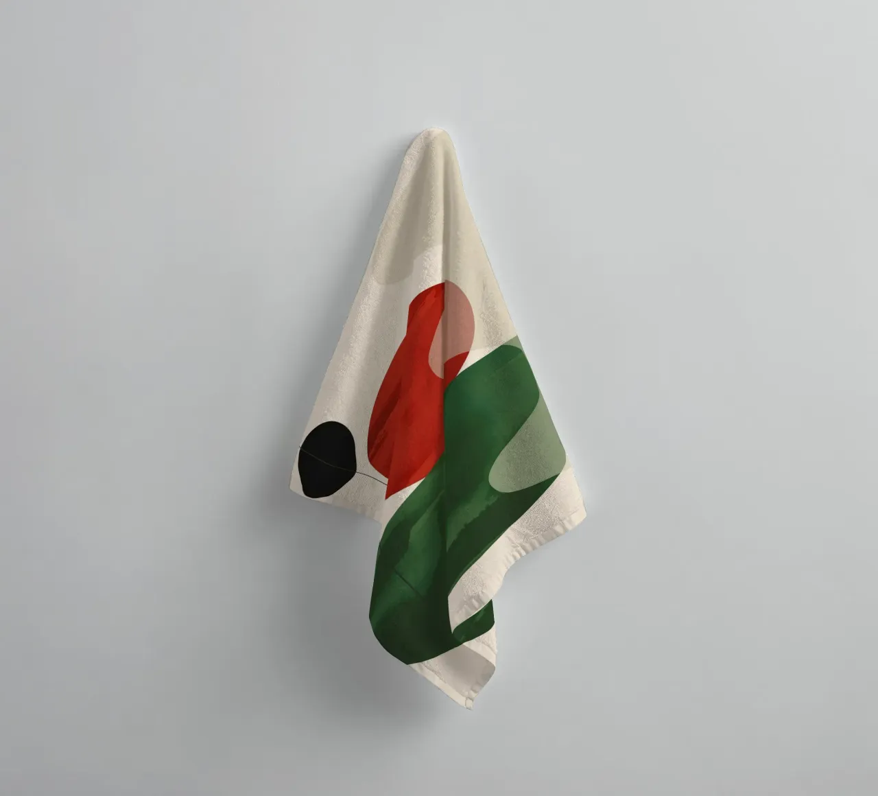 Minimal Abstract Shapes towel by ThingDesign