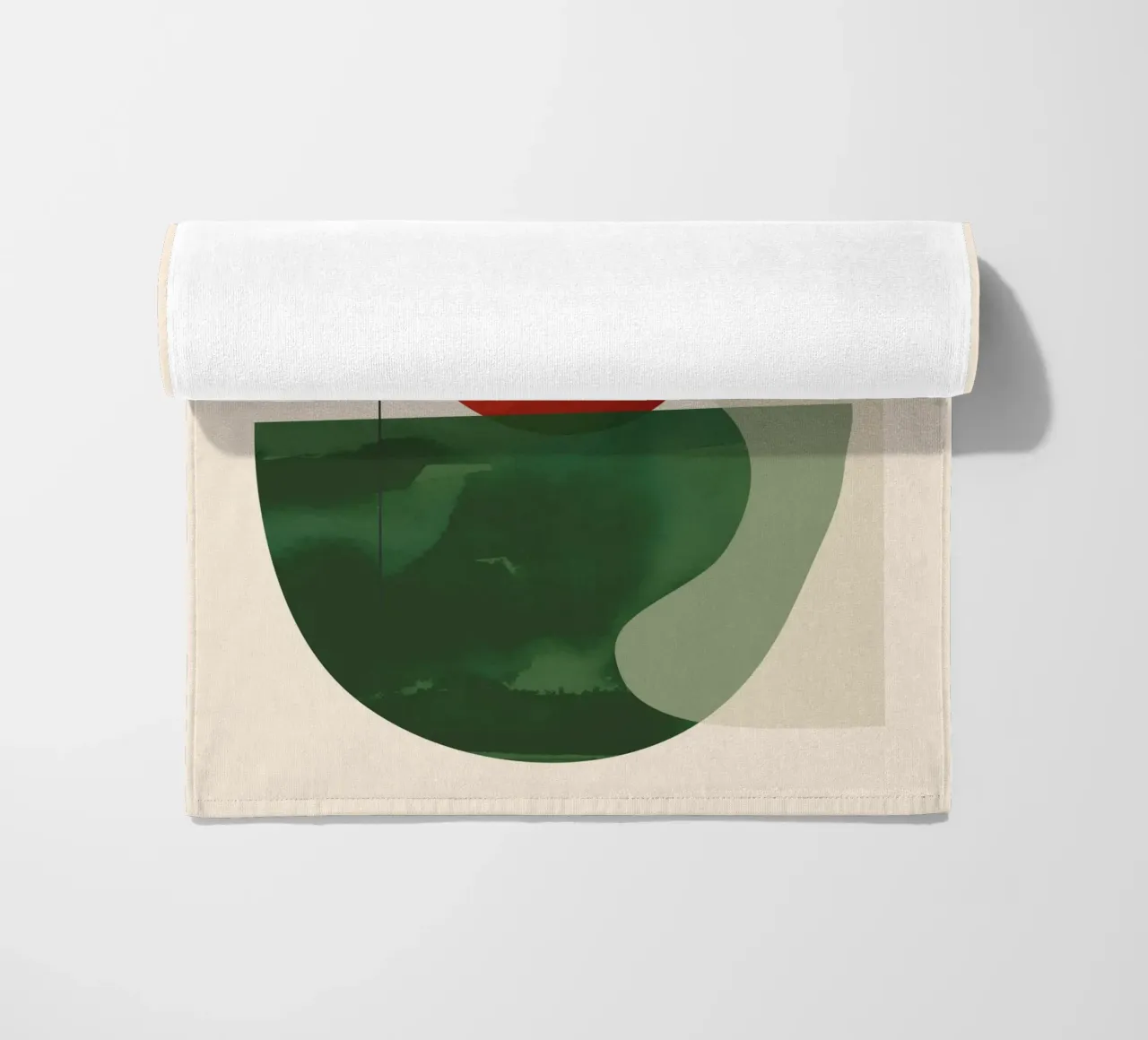 Forme astratte minimali telo mare da ThingDesign