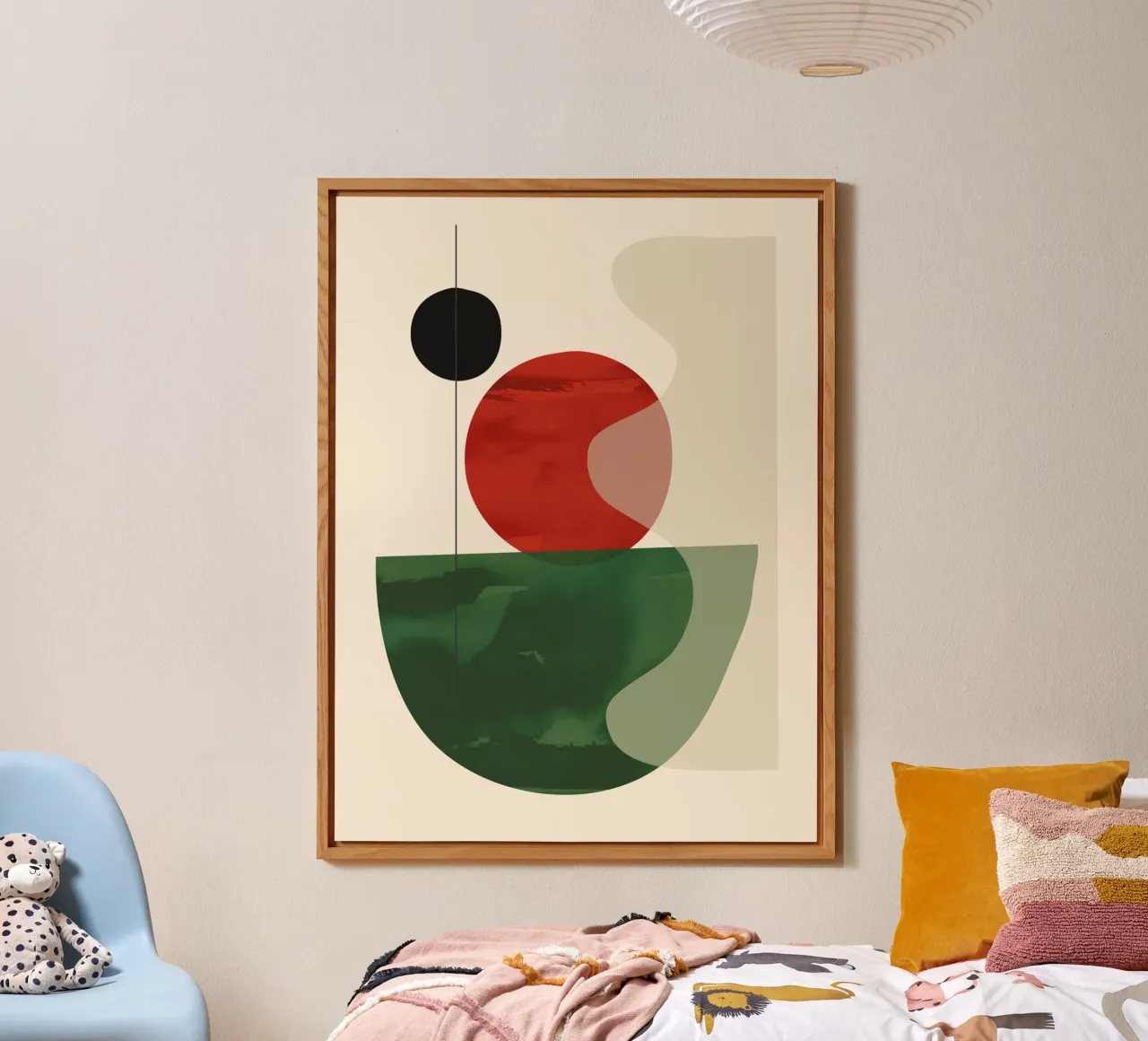 Forme astratte minimali alluminio dibond da ThingDesign