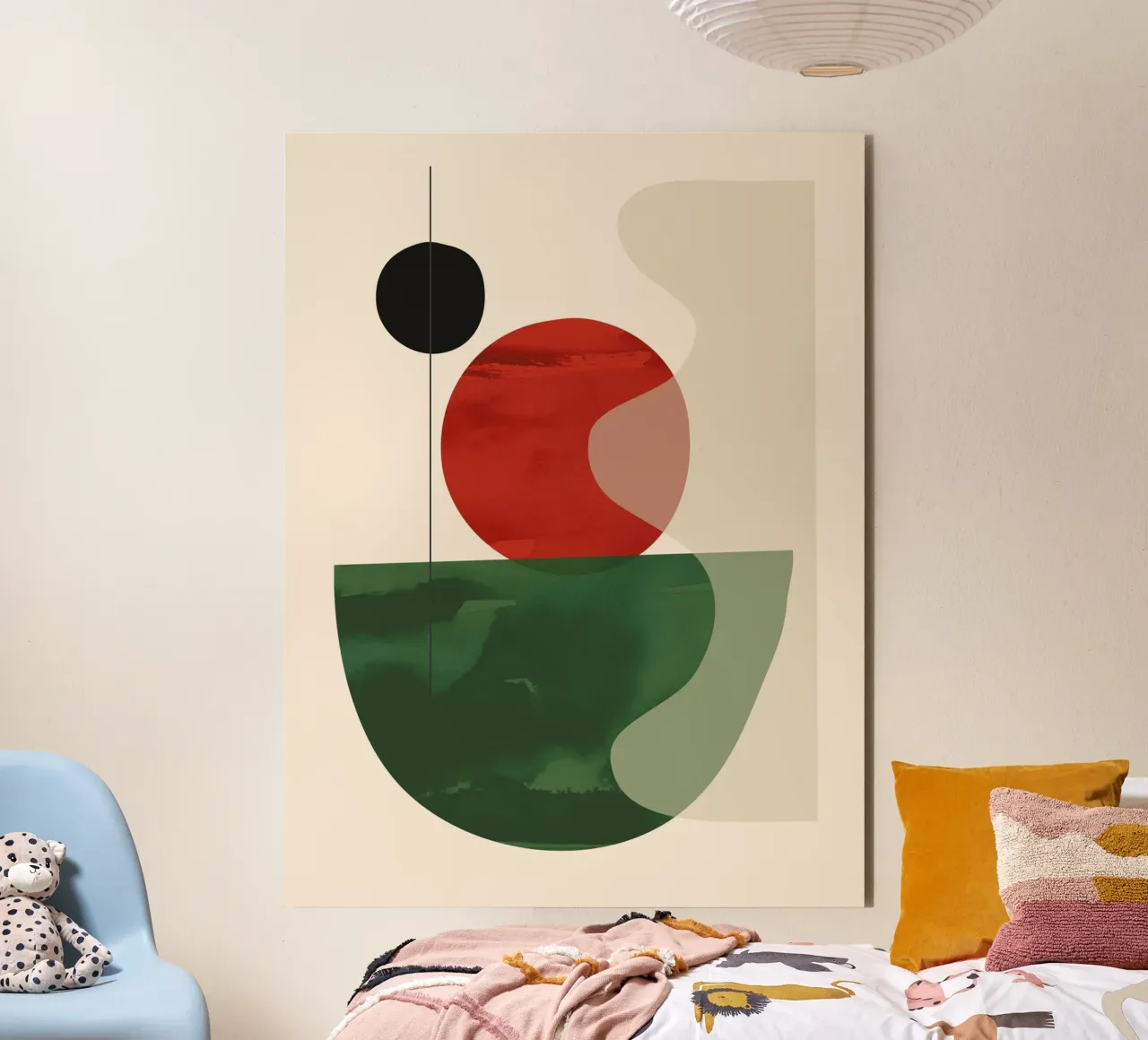 Forme astratte minimali alluminio dibond da ThingDesign