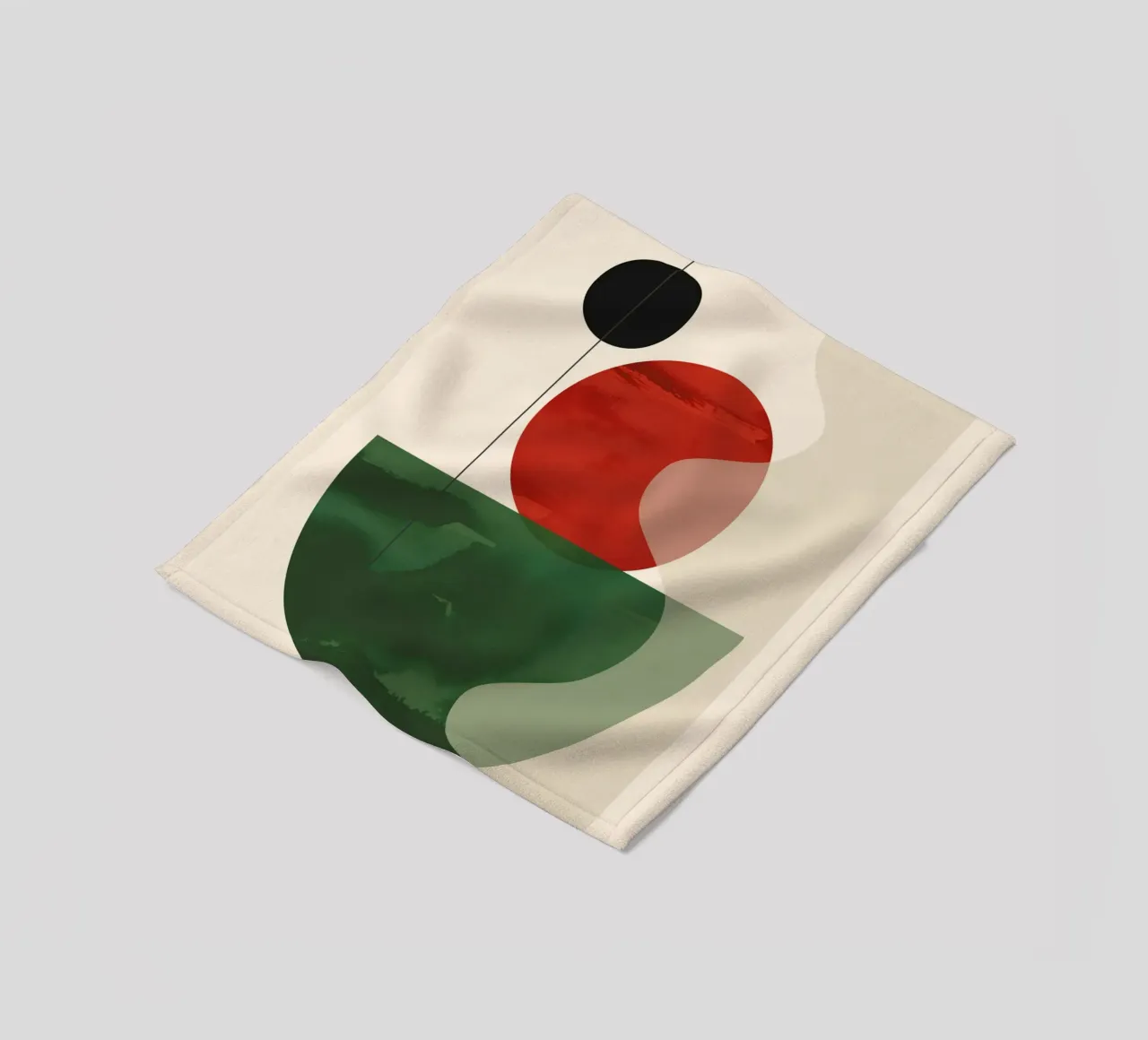 Forme astratte minimali coperta in pile da ThingDesign