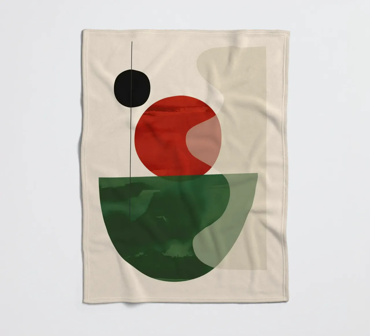 Forme astratte minimali coperta in pile da ThingDesign