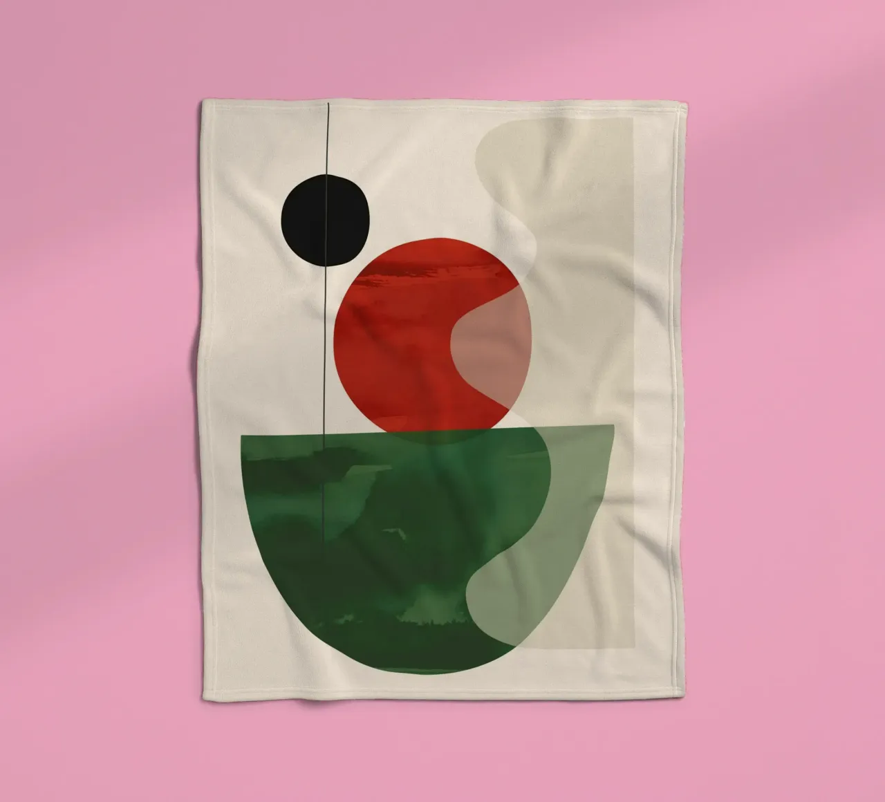 Forme astratte minimali coperta in pile da ThingDesign