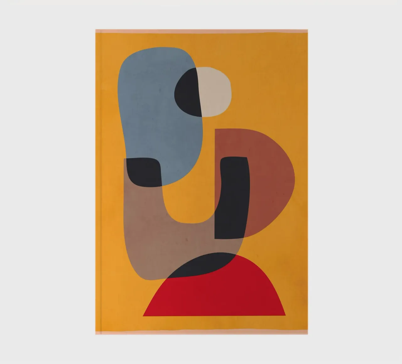 Modern Abstract Minimal Shapes 02 notebook by ThingDesign