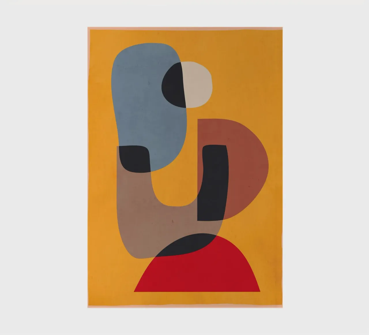 Modern Abstract Minimal Shapes 02 notebook by ThingDesign