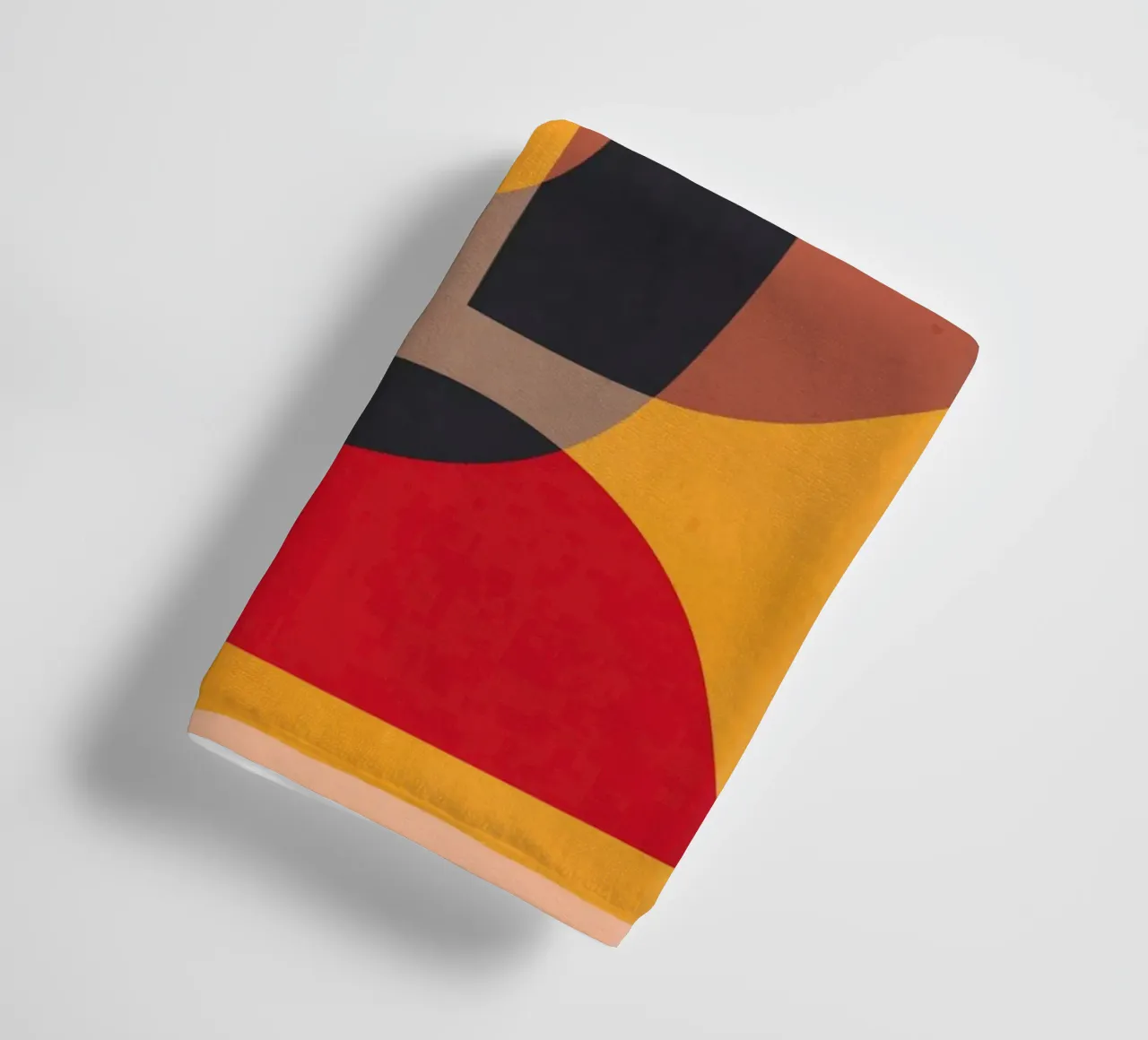 Modern Abstract Minimal Shapes 02 towel by ThingDesign