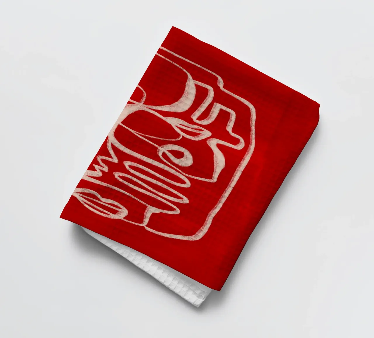 Dessin au trait abstrait torchon de ThingDesign